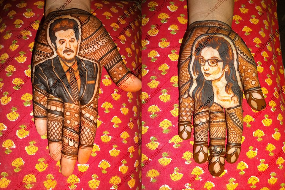 Celebrity Mehendi Artist Veena Nagda